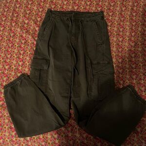 american eagle green cargo pants